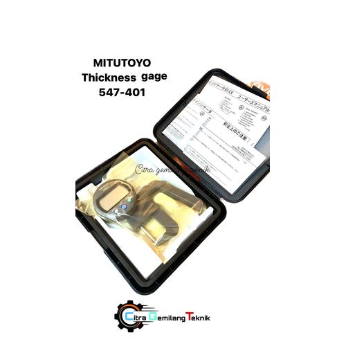 Jual Mitutoyo thickness gage 547-401A/ dial digital thickness gage