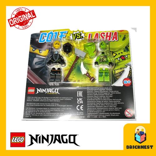 Jual LEGO Ninjago 112110 Cole vs Lasha Exclusive Foil Minifigure ...