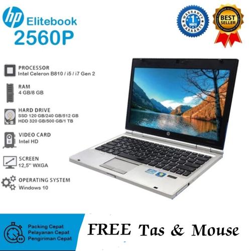 日本製 ノートパソコン 中古良品 12.5型ワイド HP 2560p 第2世代Core