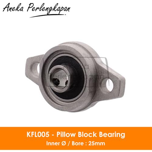 Jual KFL005 Pillow Block Bearing 25mm Inner Diameter / Bore - Kota ...