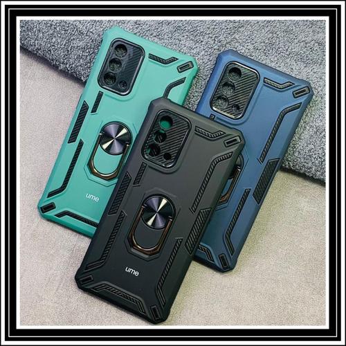 Custodia DOINK Per Oppo A74 (4G) – Cover Armor Con Cavalletto – Grigia – Antiurto In TPU E PC - 3