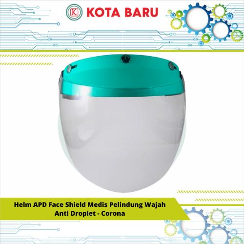 Jual Helm APD Face Shield Medis Pelindung Wajah Anti Droplet - Corona ...