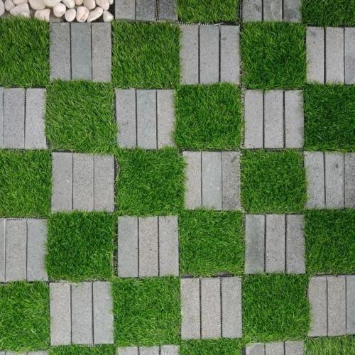 Tille Rumput Jual Decking Tile Stone Motif Zigzag Mix Rumput Lantai Batu Alam ...