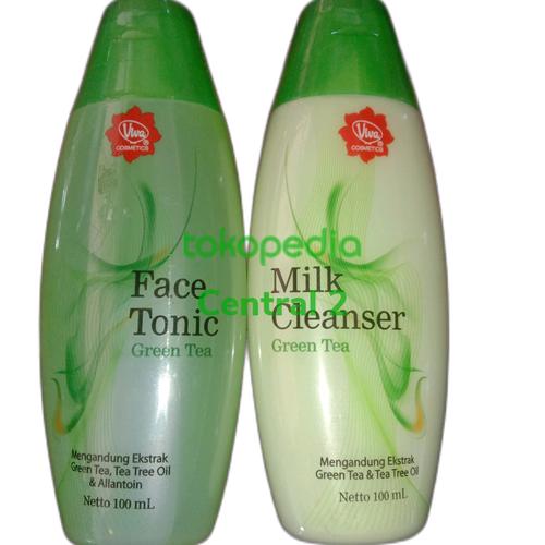 Jual Viva Milk Cleanser Bengkoang 100Ml, Viva Milk Cleanser Green Tea