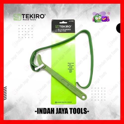 Jual TEKIRO AUOF0963 Kunci Oli Filter 9 Inch Sabuk Kulit Oil Wrench Belt Kota Bandung Indah