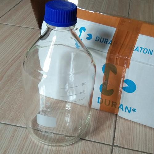 Jual LABORATORY BOTTLE/ BOTOL LAB/ BOTOL SAMPEL, 2000 ML, DURAN ...