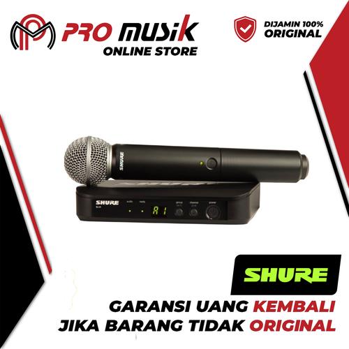 Promo Mic Wireless Shure BLX 24 SM58 ORIGINAL Cicil 0 3x Jakarta