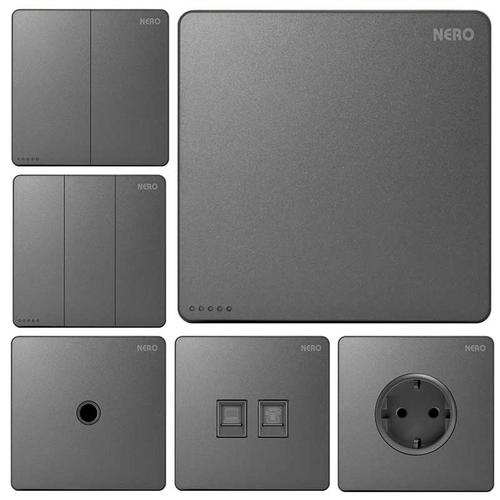 Jual Sakelar Nero Casa X2 Grey On Off Stop Kontak Hotel Socket - X2TV ...