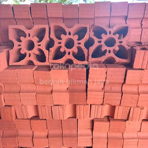 Material Roster Tanah Jual roster tanah liat melati / roster bakar merah 20×20 - Kab ...