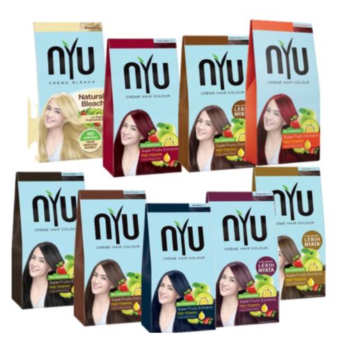 Jual NYU Creme Hair Colour / Cat Rambut / Semir Rambut / Pewarna Rambut