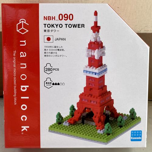Nanoblock Tokyo Tower - 390 Pièces - Marque Kawada - Fabriqué Au Japon