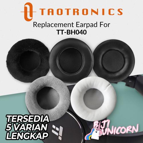 Earcup/Earpad/Ear Cushion TaoTronics TT-BH040 BH040 Busa Bantalan Foam  Leather White di Tokopedia