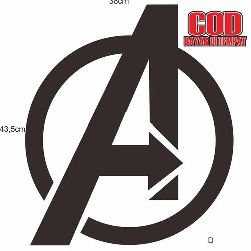Jual Stiker Mobil Variasi Logo Avanger Cutting Sticker Keren Aksesoris ...