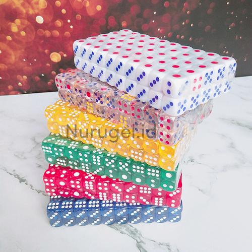 Aazon.co: Azty Solutions Pack Of 5 Double Dice 19 Transparent-698871