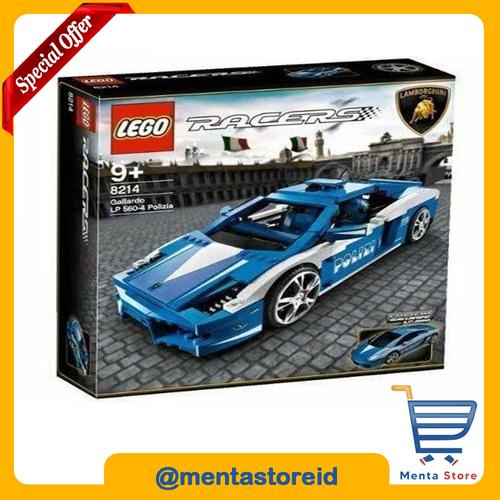 Jual LEGO Racer 8214 Lamborghini Gallardo LP 560-4 Polizia - Kab 