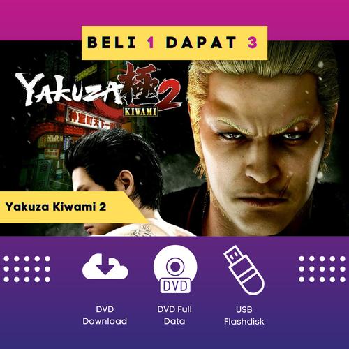 Yakuza Kiwami 2 - Promo Press PS4 - Jeu Complet - PAL - Rare - SEGA