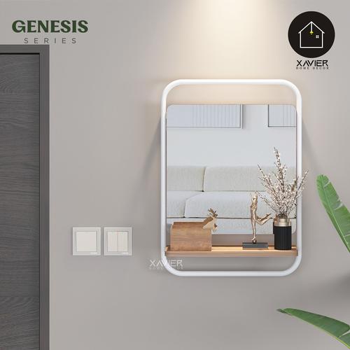 Jual Xavier Home Decor TORI / Cermin Wastafel KIRIMAN CARGO Putih