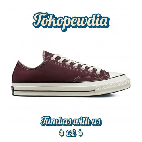 Jual Converse Chuck Taylor 70s Low Deep Bordeaux Egret - 40 - Kota  Tangerang Selatan - tokopewdia | Tokopedia