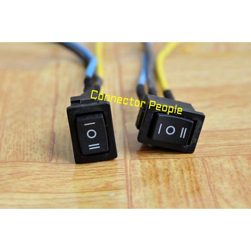 Jual PNP Saklar Switch ON OFF ON Kecil Kaki 3 Hitam + kabel - Jakarta ...