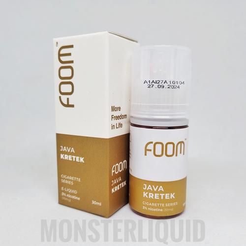 Jual [ SALT NIC ] JAVA KRETEK CIGARETTE SERIES BY FOOM LAB 30MG 30ML ...