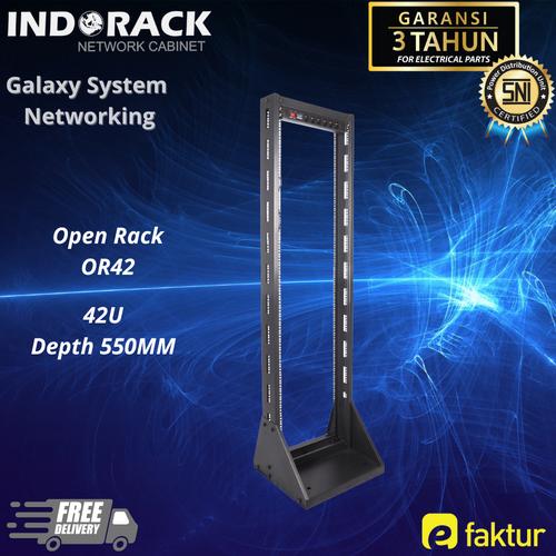 Jual Open Rack 42U Rack Server 42U INDORACK Rak Server 42U OR42 - Kota ...