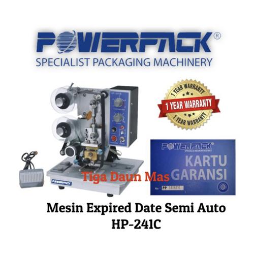 Jual Hot Code Printer Mesin Expired Date Semi Auto Powerpack Hp-241C ...