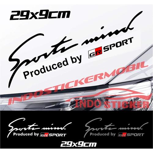 Jual sticker gr sport sticker stiker gr sport racing kap body mobil ...
