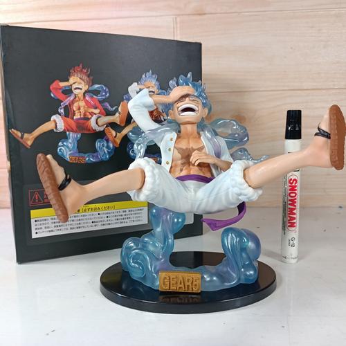 Jual static figure One piece monkey d luffy gear 5 white laugh statue ...