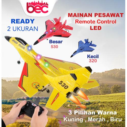 Jual Mainan Pesawat Terbang Remote Control LED Glider Airplane ZY