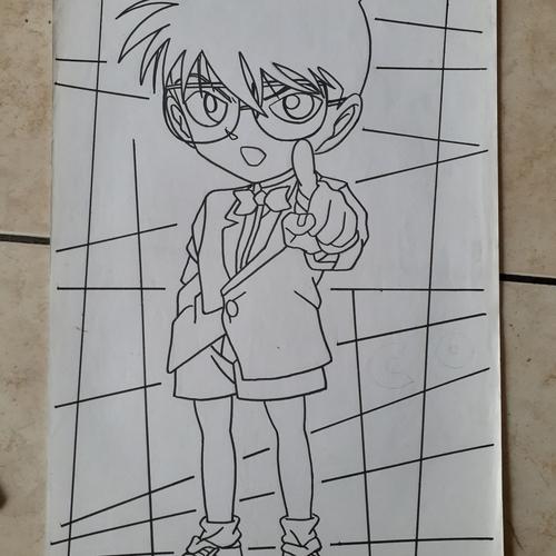 Jual kertas mewarnai gambar detective conan 2 - Kota Tangerang Selatan