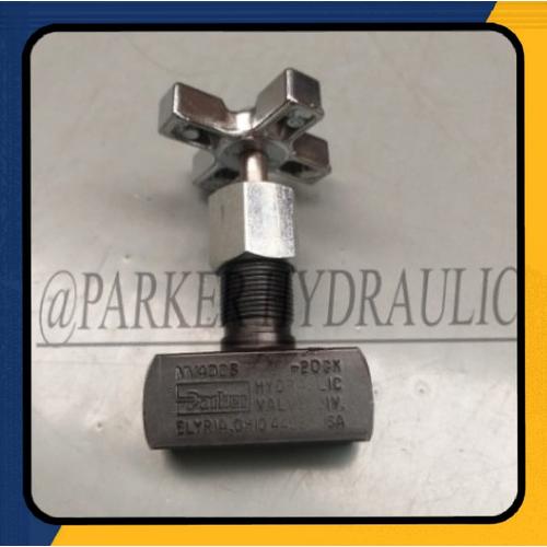 Jual PARKER HYDRAULIC NEEDLE VALVE MV400S HIDROLIK SPEED CONTROL 1/4