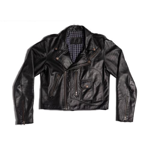 Jual Full Grain Cowhides Leather Jacket Black Ramones XS Kota