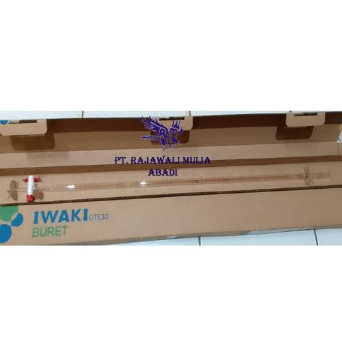 Jual Burette / Buret Teflon 50 ml IWAKI 2103BURET50S no PYREX DURAN