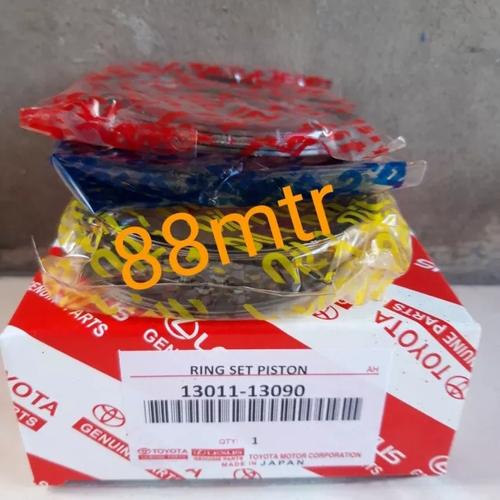 Jual RING PISTON ATAU RING SEHER SET ASLI TOYOTA KIJANG 5K 5 K OVERSIZE
