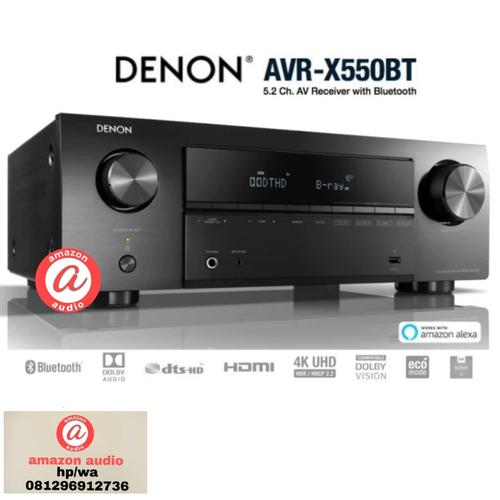 DENON AVR-X550BT avアンプ 5.1ch 【公式通販】
