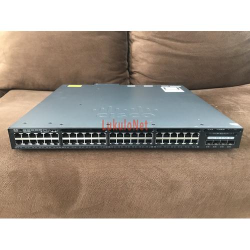 Jual Cisco Catalyst 3650 48 port Gigabit Ethernet PoE WS-C3650-48FWS-S ...