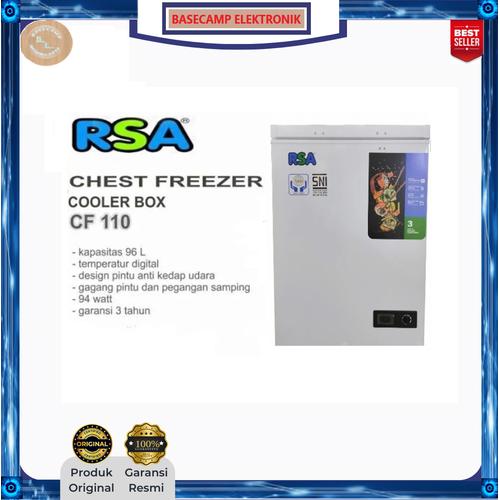 Jual Chest Freezer RSA 96 Liter CF 110 ONLY JABODETABEK - Kota ...