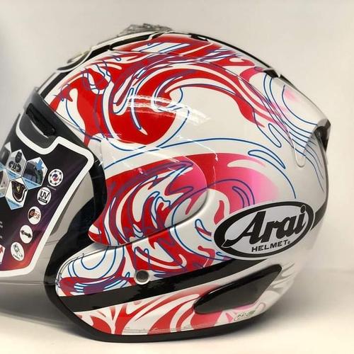 Jual ARAI RPTIDE PINK RAM (MHR) Karimun Naka Ga Tokopedia