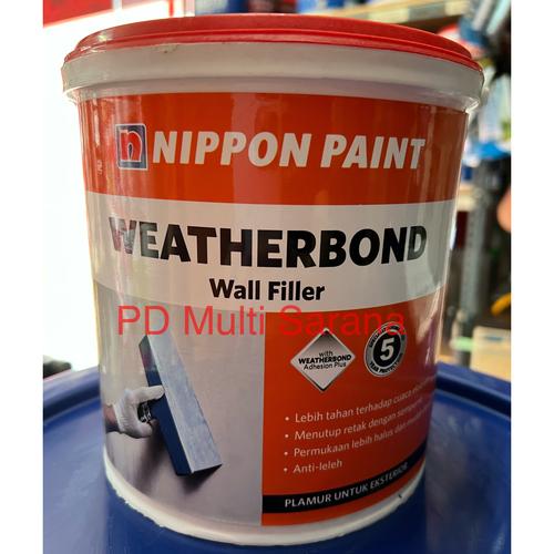 Jual Weatherbond Wall Filler Plamir Exterior kemasan 4 kg Jakarta