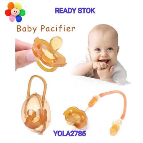 Compeng Bayi Jual Dot Empeng Bayi Silikon Food Grades Baby Pacifier BPA Free - Round ...