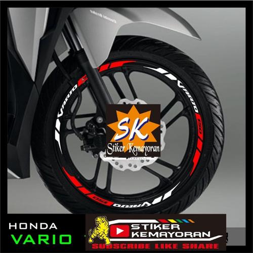 Jual stiker velg cutting sticker roda honda vario 110,vario 125,vario ...