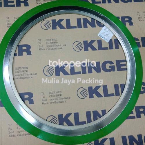 Jual SPIRAL WOUND GASKET SWG KLINGER HOOP SS316L 12" x 150 FILLER