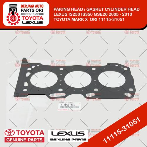 Jual Paking Head / Gasket Cylinder Head Lexus IS250/350 Mark X 11115