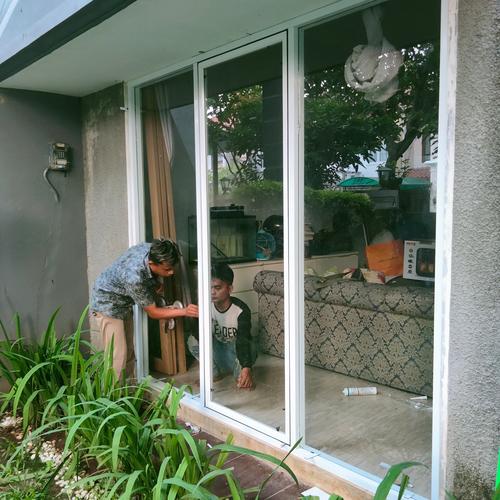 Jual jendela aluminium ukuran 60x120 - Kota Depok - kontruksi segala