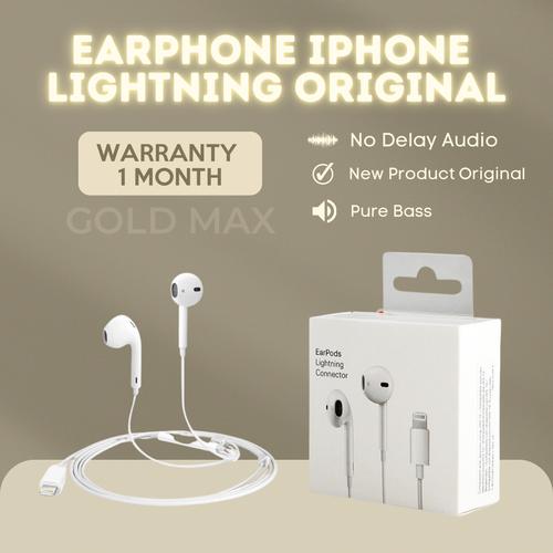 Jual Handsfree Headset Earphone iPhone Original Earpods Lightning