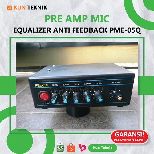 Jual Pre Amp Mic dengan Equalizer Penghilang feedback dengan paralel 4