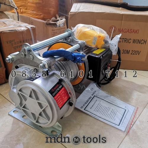 Jual Electric Winch 1500 X 20 Meter NAGASAKI Katrol Listrik Jakarta Jual electric winch 1500 x 20 meter nagasaki katrol listrik jakarta
