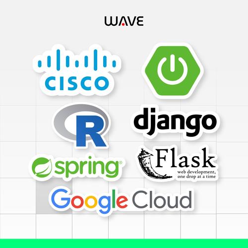 Jual Cutting Sticker Vinyl IT Programming Waterproof - Django Spring ...