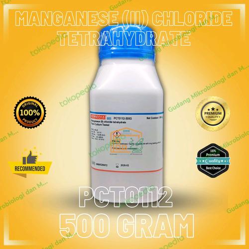 Jual Manganese (II) Chloride MnCl2.4H2O, 500 Gram Kab. Bogor Gudang Mikrobiologi dan