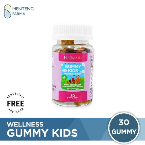 Jual Wellness Gummy Kids Multivitamins 30 Gummy Bears Jakarta Pusat